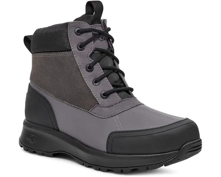 Ботинки UGG Emmett Duck Boot, цвет Dark Grey/Black