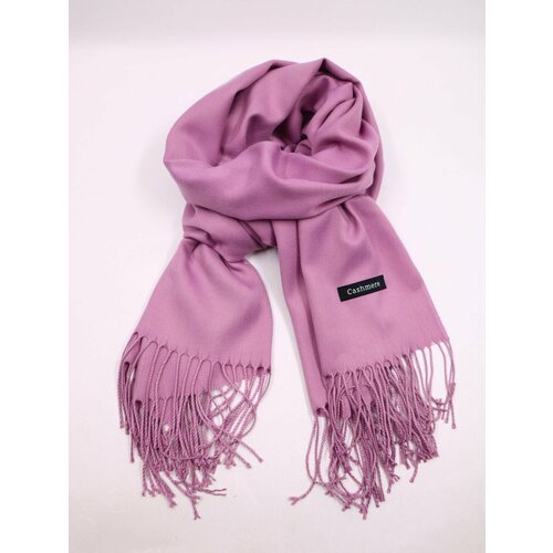 Шарф Cashmere для взрослых и детей,180х70 см, сиреневый