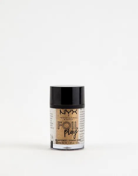 Тени для век NYX Professional Foil Play Cream Pigment - Pop Quiz-Коричневый