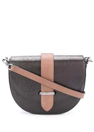 Brunello Cucinelli сумка через плечо с эффектом металлик