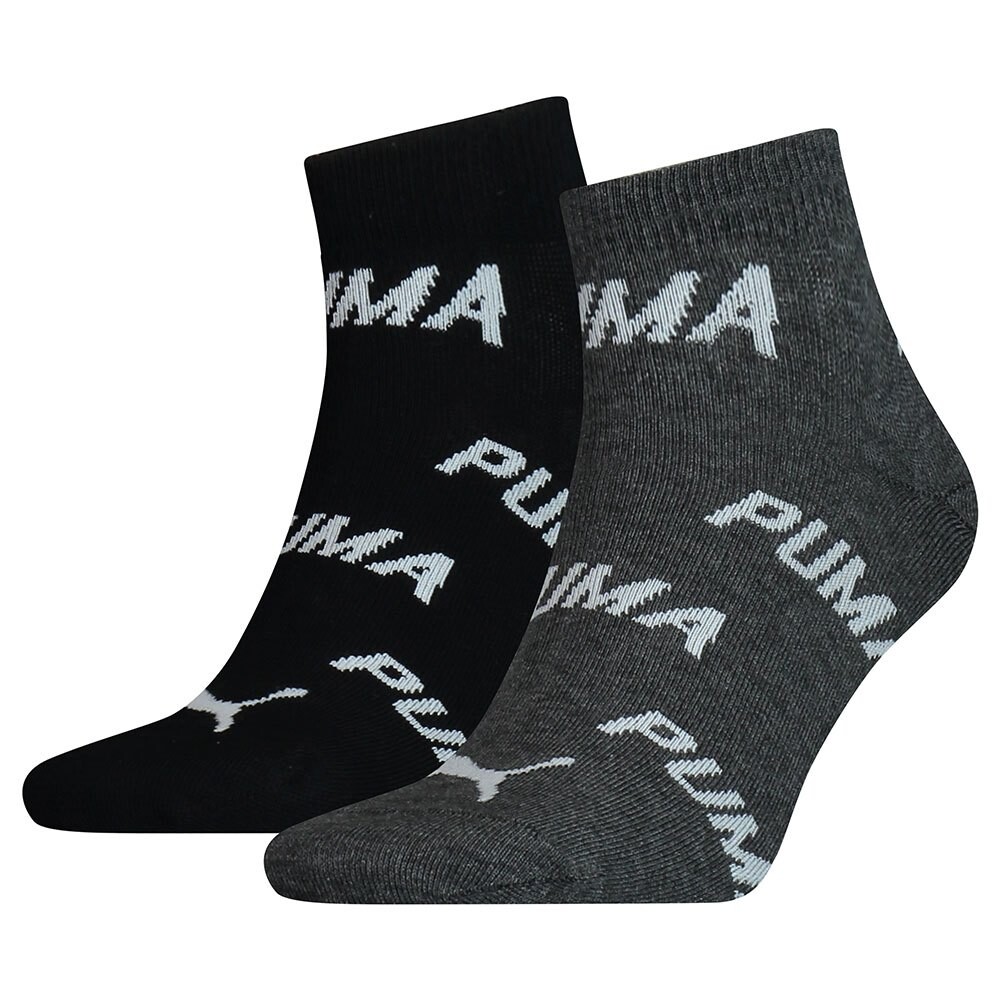 Носки Puma BWT Quarter short 2 шт, серый