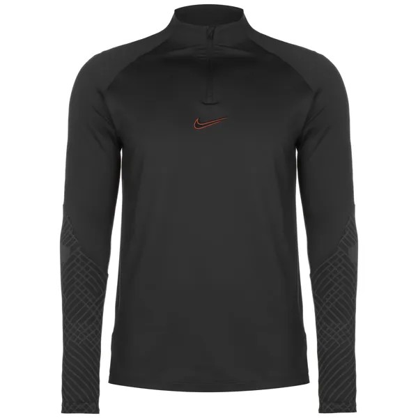 Лонгслив Nike Trainingstop Dri FIT Strike Drill, цвет grau/weiß