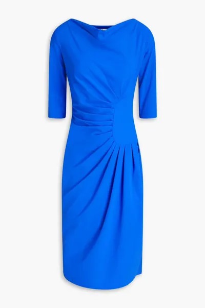 Плиссированное платье Francesca из джерси Chiara Boni La Petite Robe, королевский синий