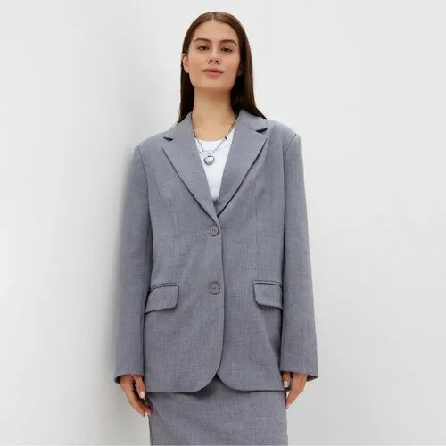 Пиджак MIST, размер 48/52, серый