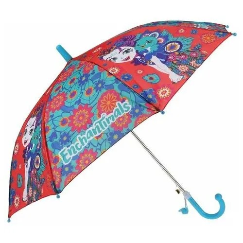 Зонт-трость Shantou City Daxiang Plastic Toys, голубой, красный