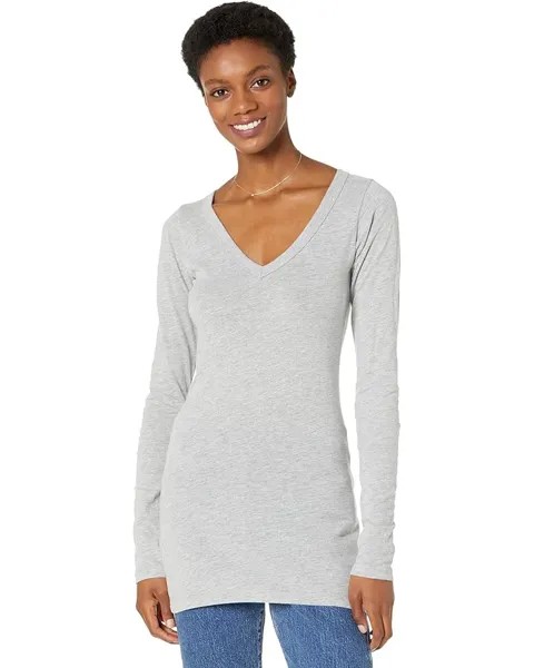 Футболка LAmade Fitted V-Neck, цвет Heather Grey 1