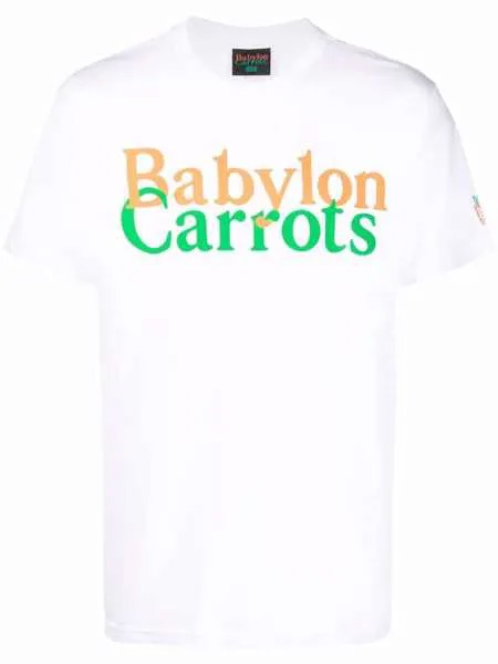 Carrots футболка с логотипом из коллаборации с Babylon