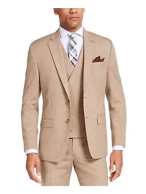 LAUREN RALPH LAUREN Мужской коричневый классический костюм Раздельный пиджак Пиджак 52 л