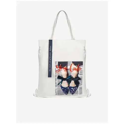 Сумка молодежная Mellizos B10- 14H 113-1 белый one size