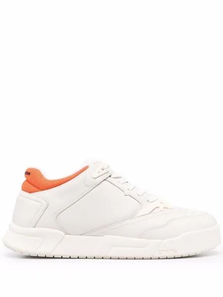 Heron Preston кроссовки на шнуровке, белый