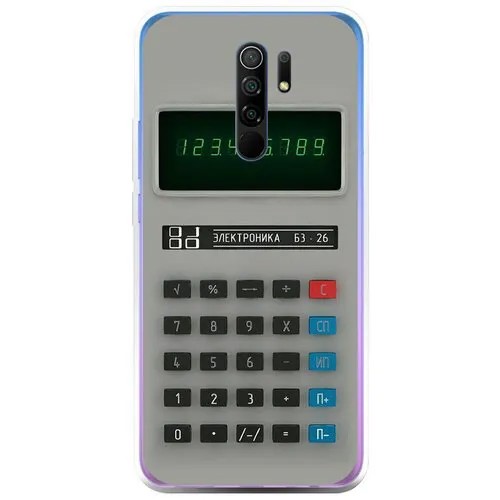 Силиконовый чехол с рисунком Кассета для Xiaomi Redmi 9, Anycase PR0002569