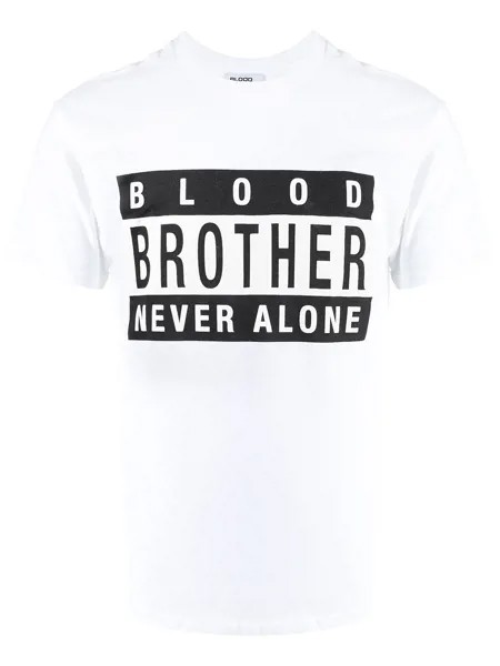 Blood Brother футболка с логотипом