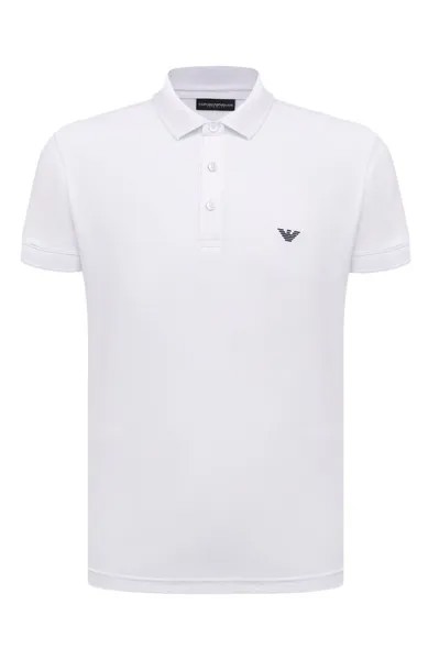 Хлопковое поло Emporio Armani