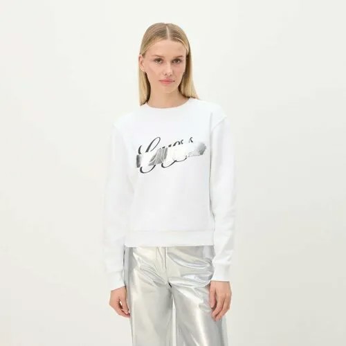 Свитшот GUESS, размер S, , белый