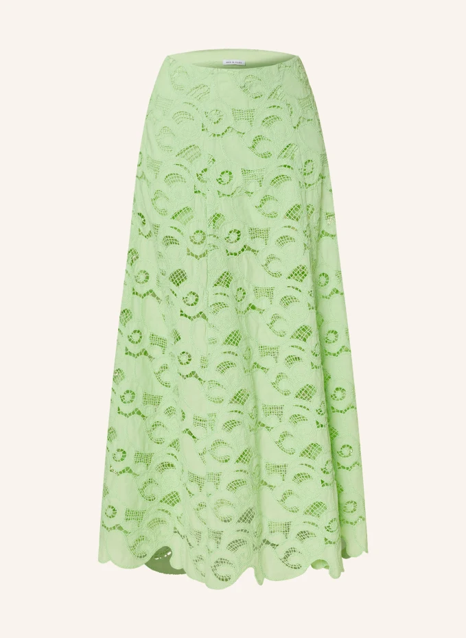 Кружевная юбка Mrs & Hugs, зеленый