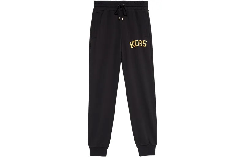 Michael Kors Женские трикотажные спортивные штаны Michael Kors, цвет Black