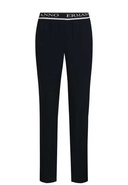 Спортивные брюки женские Ermanno Scervino 124317 синие 40 IT