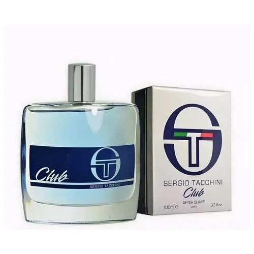 Sergio Tacchini Мужской ST Club Лосьон после бритья (after-shave lotion) 100мл