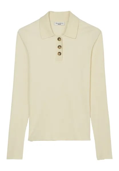 Рубашка-поло Marc O'Polo DENIM ВОРОТНИК С ПЛАНКОЙ НА ПУГОВИЦАХ, цвет white blush