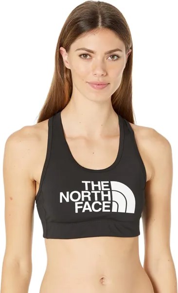 Бюстгальтер средней линии The North Face, цвет TNF Black