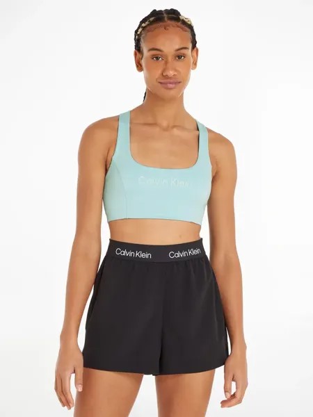 Спортивное бюстье Calvin Klein Sport, бирюзовый