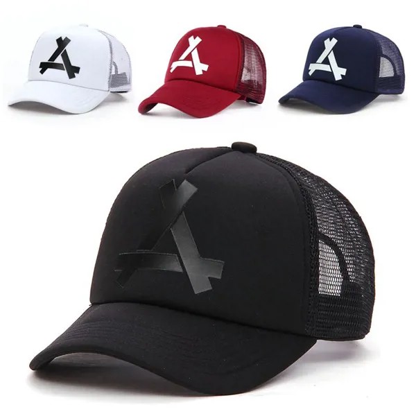 Летняя бейсбольная сетка для гольфа Snapback Hat Модная спортивная хип-хоп дальнобойщик шляпа мужчины женщины шапка