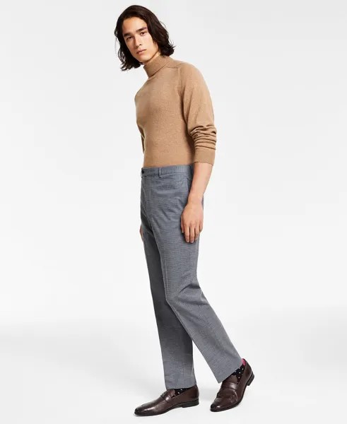 Мужские классические брюки ultraflex stretch check классического кроя Lauren Ralph Lauren, светло-серый