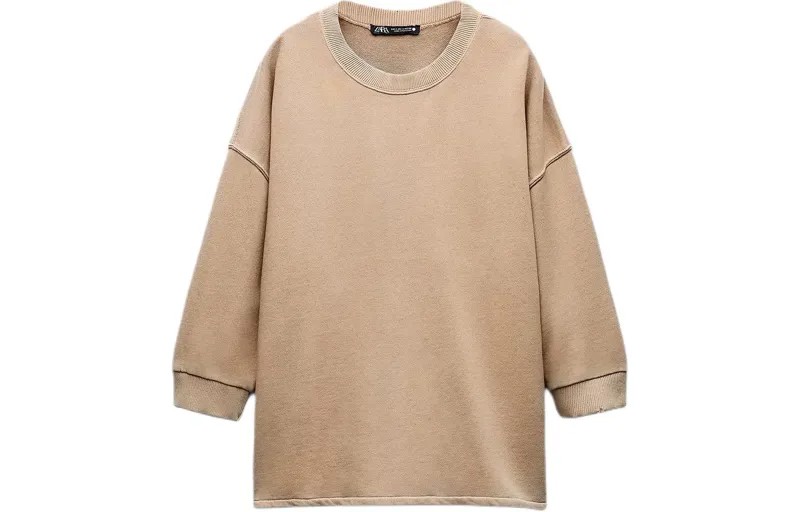 Свитшот женский розовый Zara