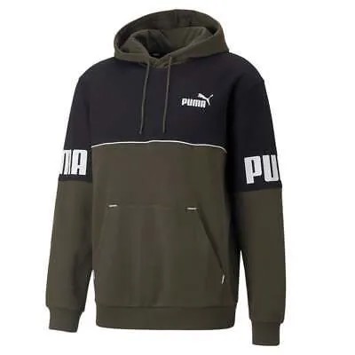 Puma Power Colorblock Pullover Hoodie Mens Size M Повседневная верхняя одежда 67221770