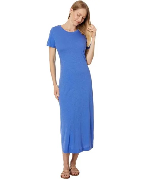 Платье Michael Stars Alanis Crew Neck Midi, цвет Salt Water