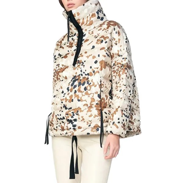 Куртка Holden Oversized Down Half-Zip, цвет Leopard Camo