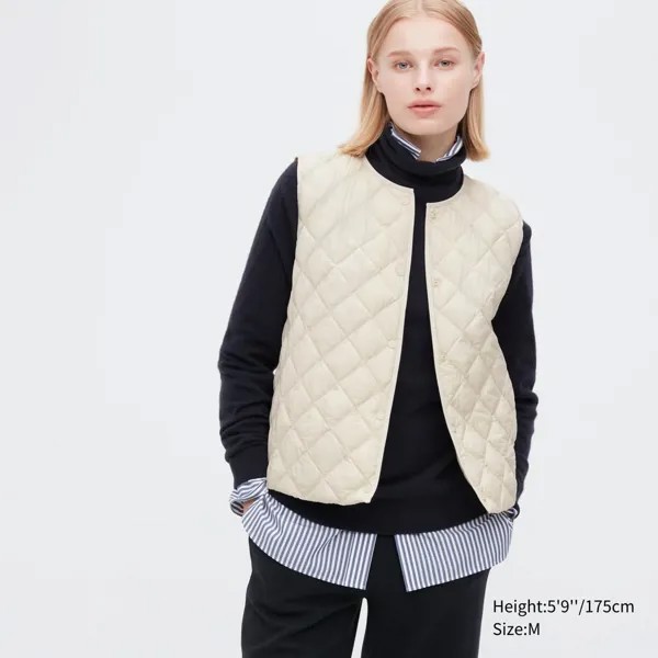 Теплый стеганый жилет UNIQLO