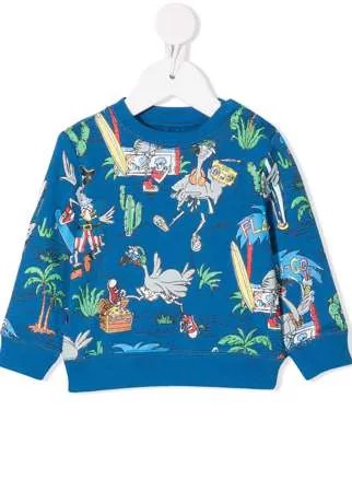 Stella McCartney Kids толстовка с узором