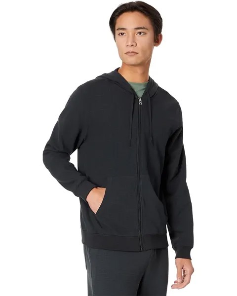 Худи RVCA C-Able Waffle Full Zip, черный
