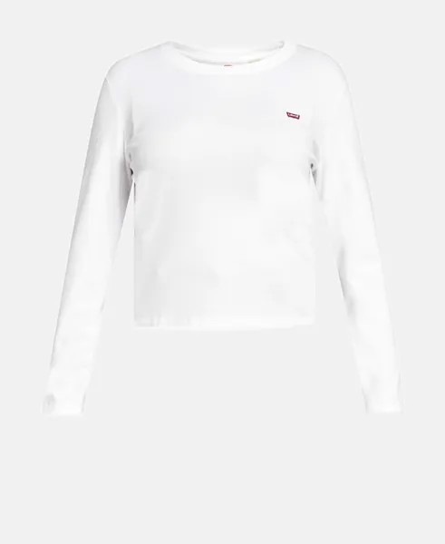 Топ с длинными рукавами Levi's Plus, белый
