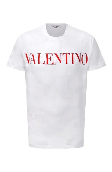 Хлопковая футболка Valentino