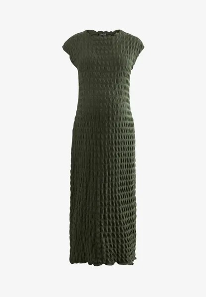 Повседневное платье TEXTURED, REGULAR FIT Next, зеленый