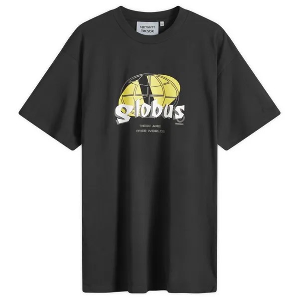 Футболка Carhartt Wip X Tresor Globus T-Shirt, черный