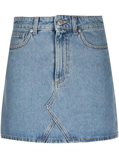 Chiara Ferragni джинсовая юбка мини