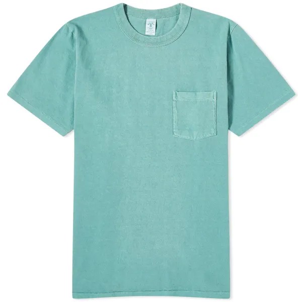 Футболка Velva Sheen Pigment Dyed Pocket, цвет Foggy Green