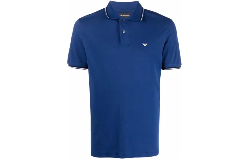 Мужская рубашка-поло Emporio Armani , синий