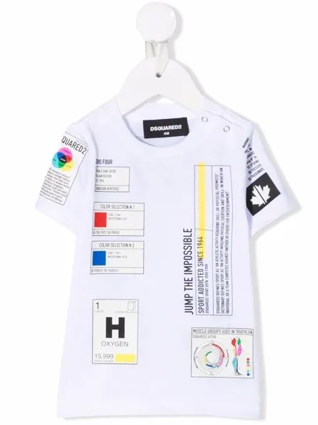 Dsquared2 Kids футболка с принтом
