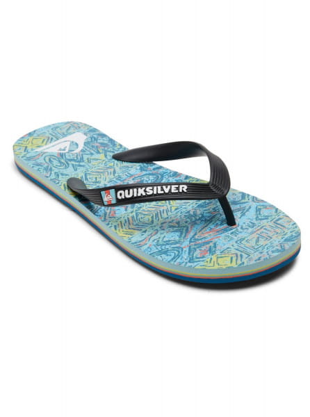 Шлепанцы мужские Quiksilver AQYL101264-BYJ2 голубые 42 EU