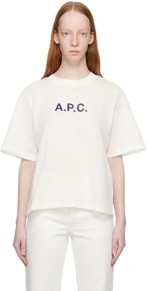 Футболка с круглым вырезом Off-White A.P.C.