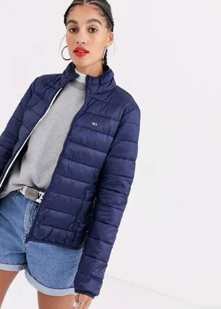 Легкая дутая куртка Tommy Jeans Essential-Темно-синий