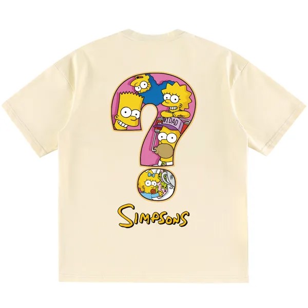The Simpsons Футболка унисекс «Симпсоны», Белый