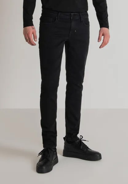 Джинсы приталенного кроя Ozzy Tapered Fit In Power Antony Morato, черный