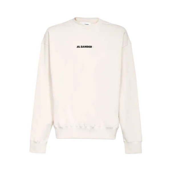 Толстовка с длинными рукавами и логотипом Jil Sander Off-White