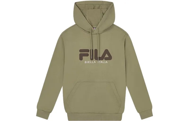 Толстовки и свитшоты унисекс FILA, цвет Army Green