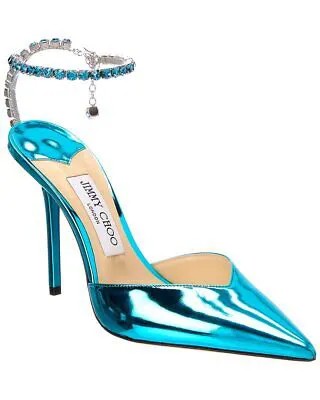 Женские кожаные туфли Jimmy Choo Saeda 100